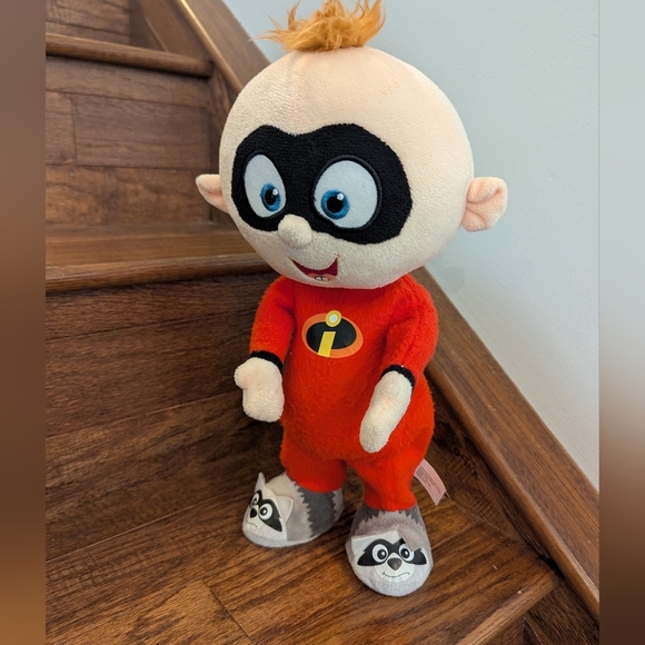 Disney Other - Vintage The Incredibles Fightin' Fun Jack-Jack 15" Electronic Plush